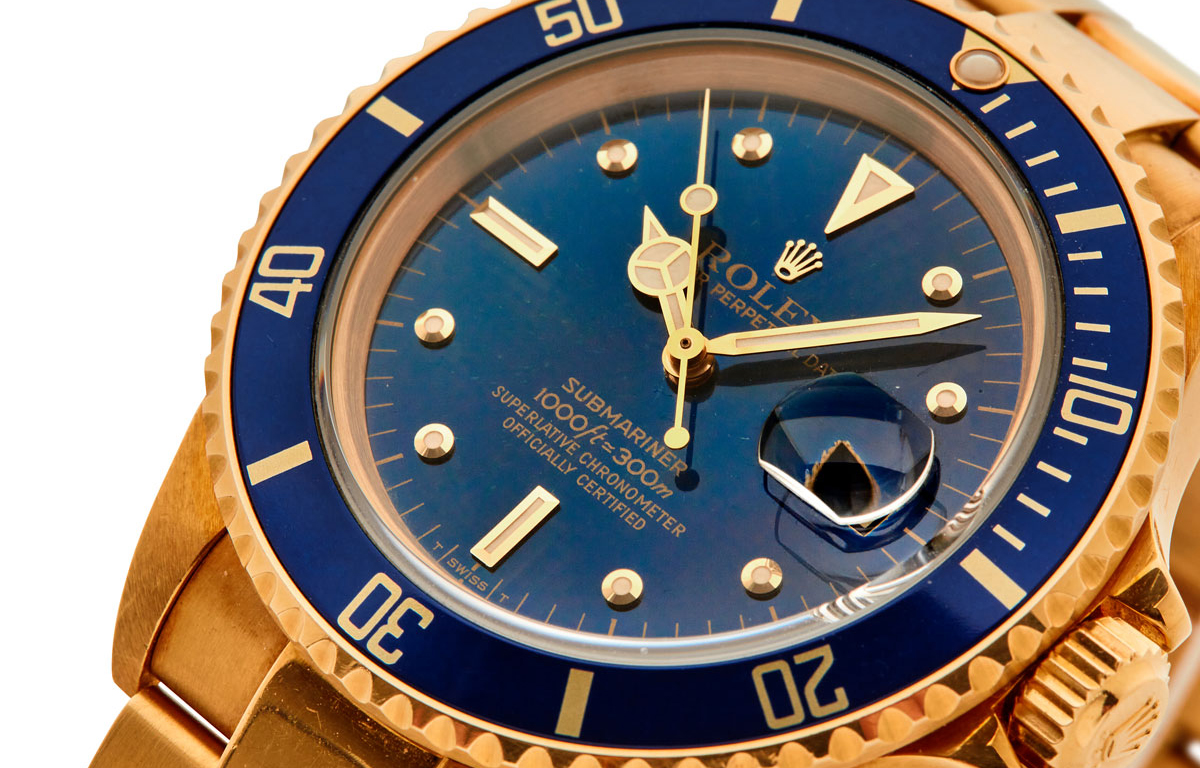 Vintage and modern watches auction in preparation